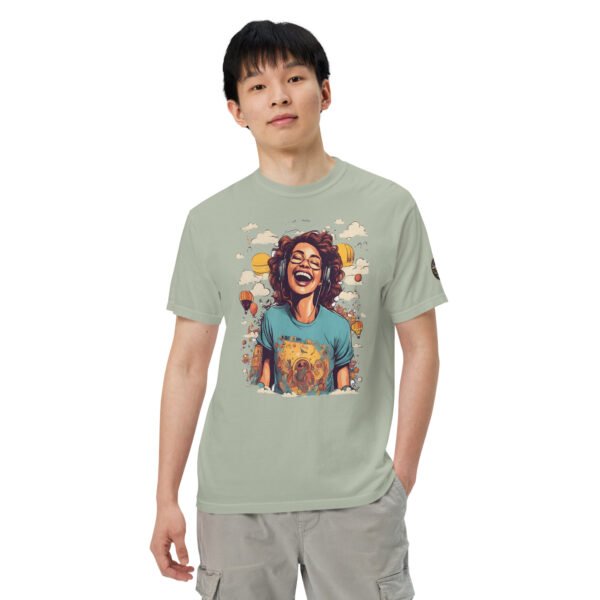 Laughing Out Loud Unisex garment-dyed heavyweight t-shirt - Image 62