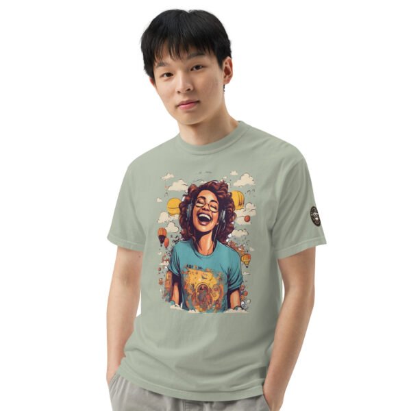 Laughing Out Loud Unisex garment-dyed heavyweight t-shirt - Image 63