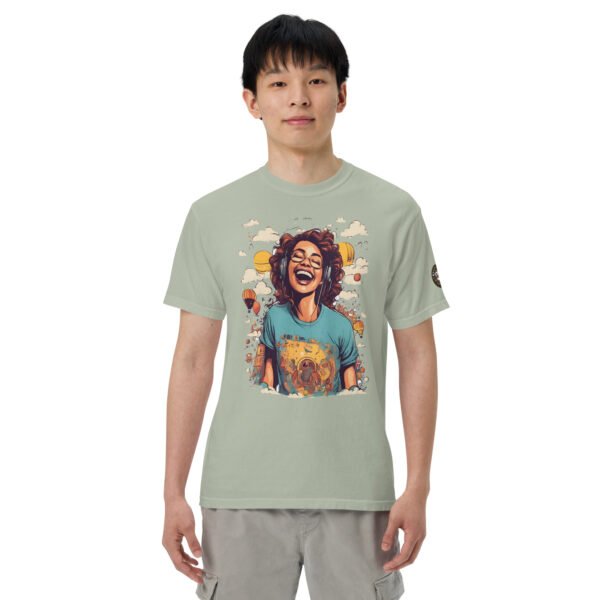 Laughing Out Loud Unisex garment-dyed heavyweight t-shirt - Image 61
