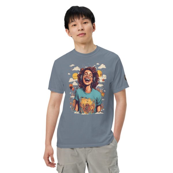 Laughing Out Loud Unisex garment-dyed heavyweight t-shirt - Image 13