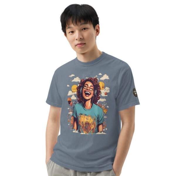 Laughing Out Loud Unisex garment-dyed heavyweight t-shirt - Image 14
