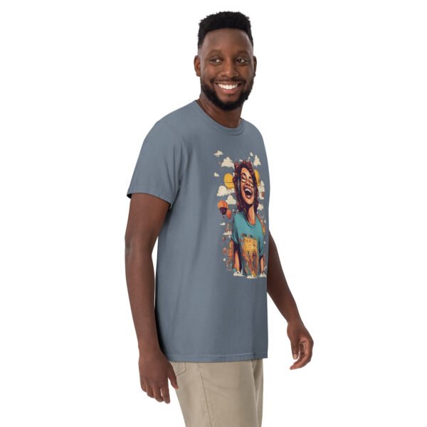Laughing Out Loud Unisex garment-dyed heavyweight t-shirt - Image 4