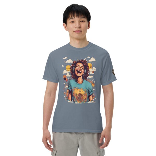 Laughing Out Loud Unisex garment-dyed heavyweight t-shirt - Image 12