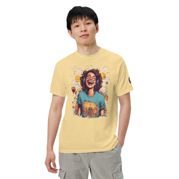 Laughing Out Loud Unisex garment-dyed heavyweight t-shirt - Image 76