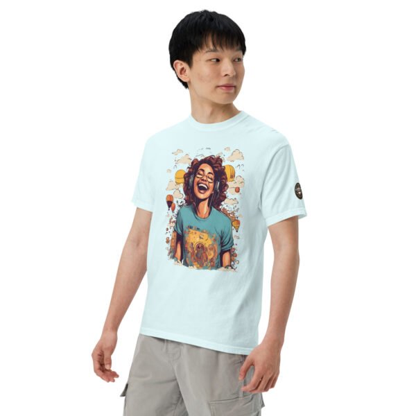 Laughing Out Loud Unisex garment-dyed heavyweight t-shirt - Image 93