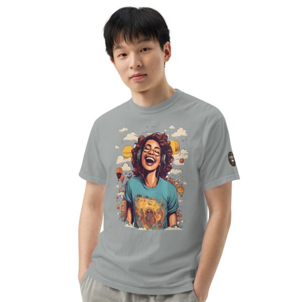 Laughing Out Loud Unisex garment-dyed heavyweight t-shirt - Image 56