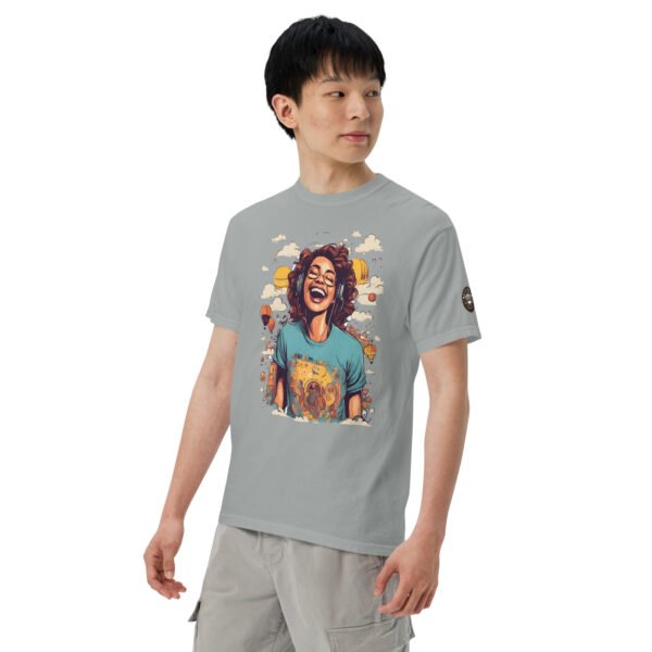 Laughing Out Loud Unisex garment-dyed heavyweight t-shirt - Image 58