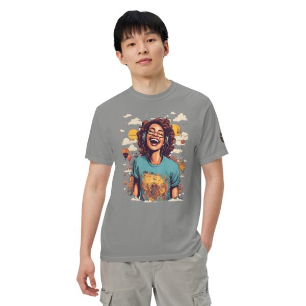 Laughing Out Loud Unisex garment-dyed heavyweight t-shirt - Image 27