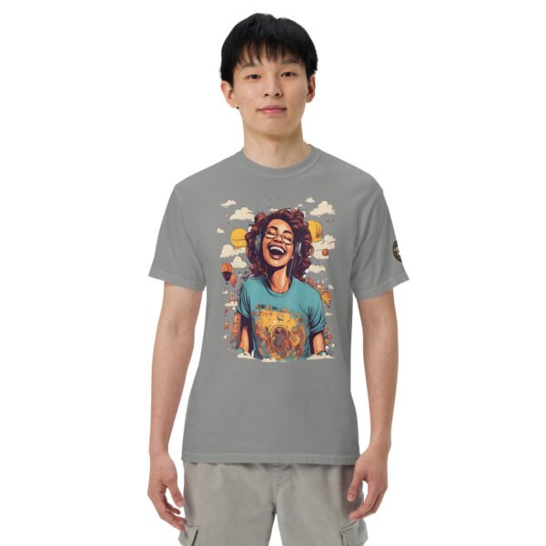 Laughing Out Loud Unisex garment-dyed heavyweight t-shirt - Image 26