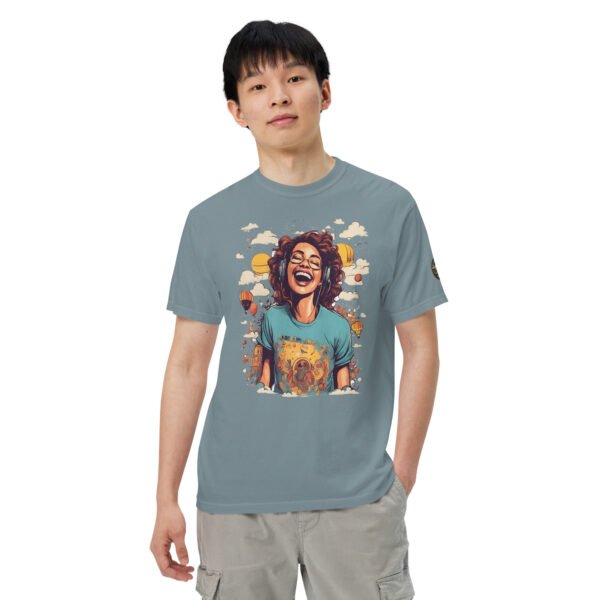 Laughing Out Loud Unisex garment-dyed heavyweight t-shirt - Image 20
