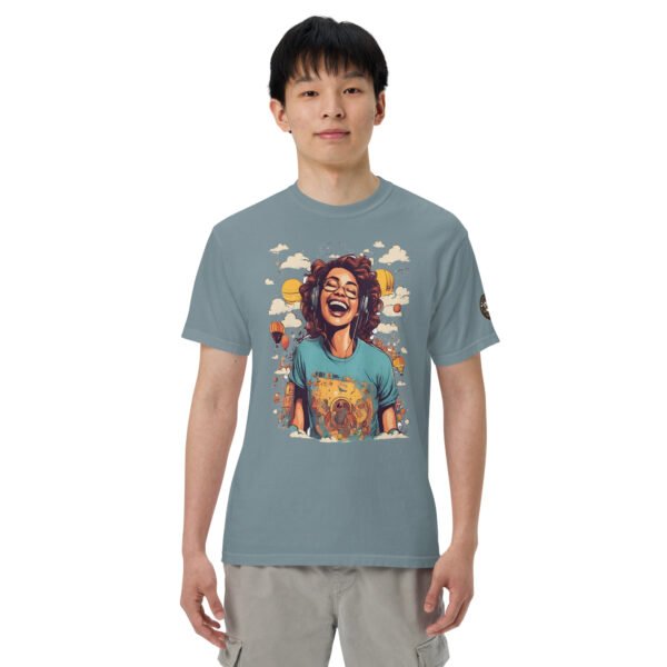 Laughing Out Loud Unisex garment-dyed heavyweight t-shirt - Image 19