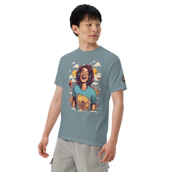Laughing Out Loud Unisex garment-dyed heavyweight t-shirt - Image 23
