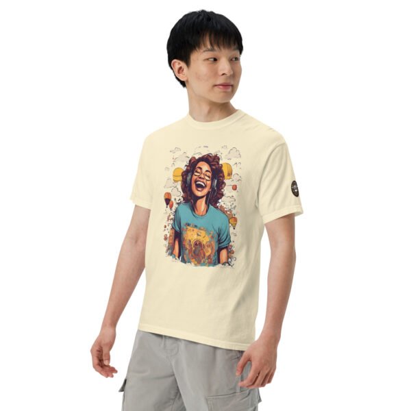 Laughing Out Loud Unisex garment-dyed heavyweight t-shirt - Image 86