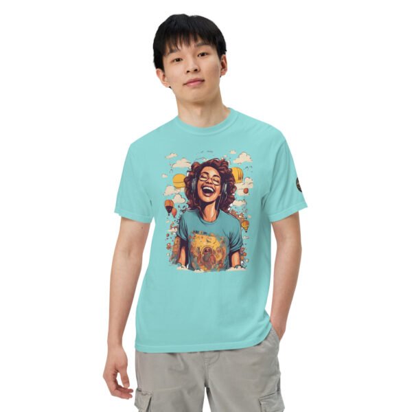 Laughing Out Loud Unisex garment-dyed heavyweight t-shirt - Image 69