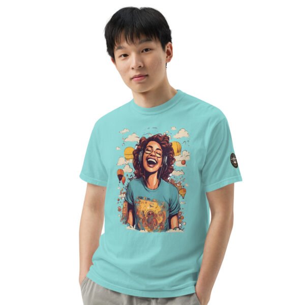 Laughing Out Loud Unisex garment-dyed heavyweight t-shirt - Image 70