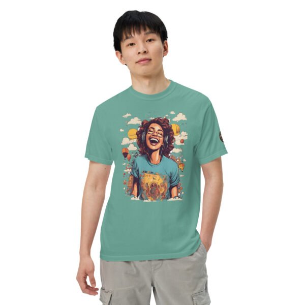 Laughing Out Loud Unisex garment-dyed heavyweight t-shirt - Image 41
