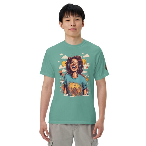 Laughing Out Loud Unisex garment-dyed heavyweight t-shirt - Image 40