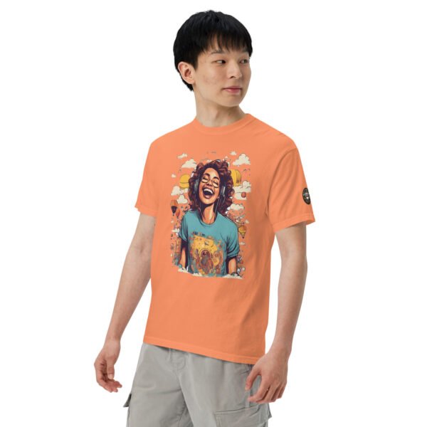 Laughing Out Loud Unisex garment-dyed heavyweight t-shirt - Image 51