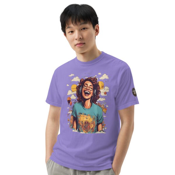 Laughing Out Loud Unisex garment-dyed heavyweight t-shirt - Image 35
