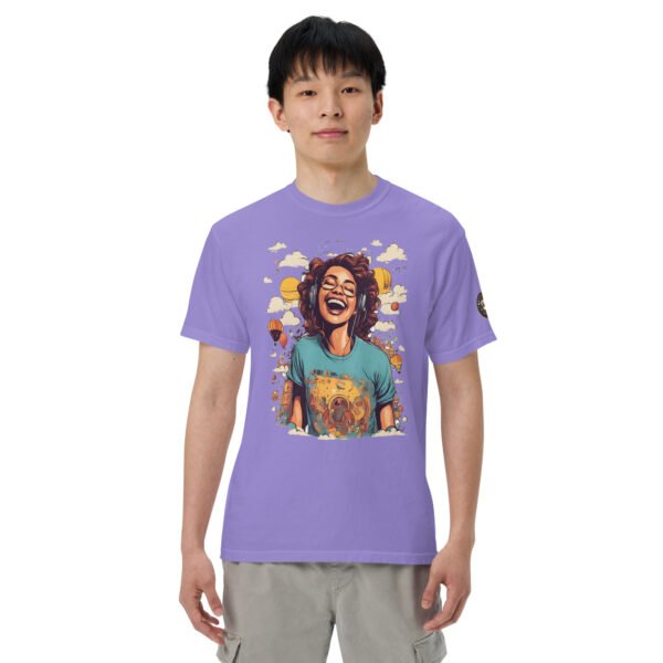 Laughing Out Loud Unisex garment-dyed heavyweight t-shirt - Image 33