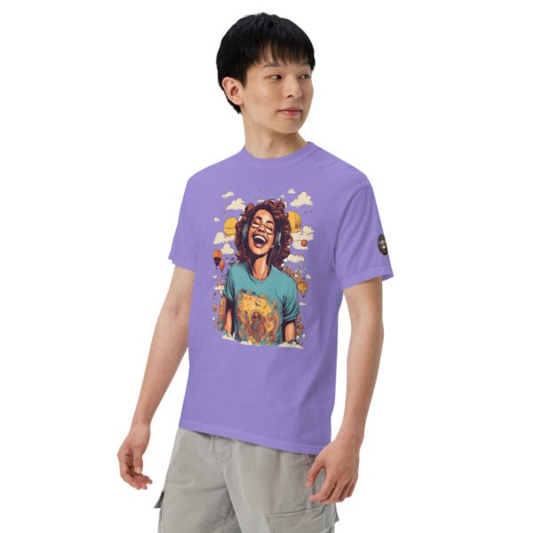 Laughing Out Loud Unisex garment-dyed heavyweight t-shirt - Image 37