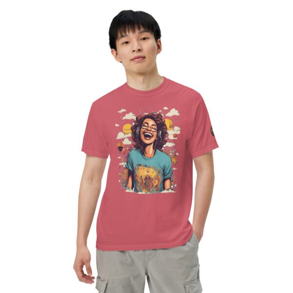 Laughing Out Loud Unisex garment-dyed heavyweight t-shirt - Image 6