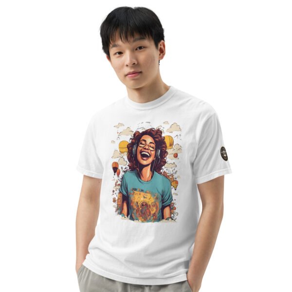 Laughing Out Loud Unisex garment-dyed heavyweight t-shirt - Image 98