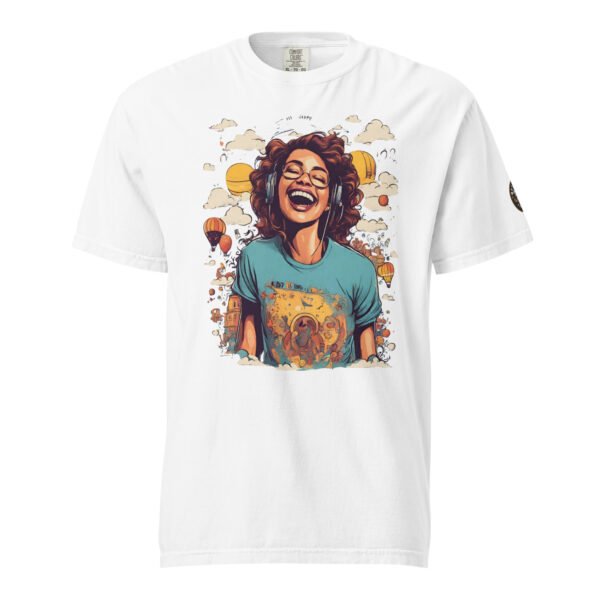 Laughing Out Loud Unisex garment-dyed heavyweight t-shirt - Image 5