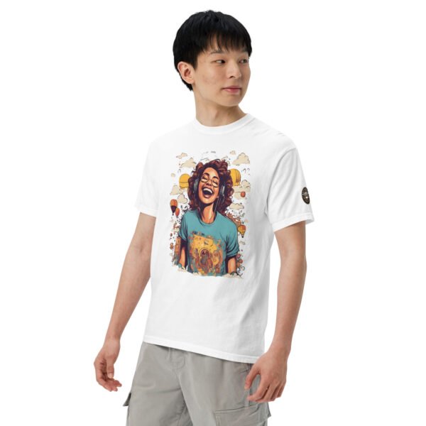 Laughing Out Loud Unisex garment-dyed heavyweight t-shirt - Image 100