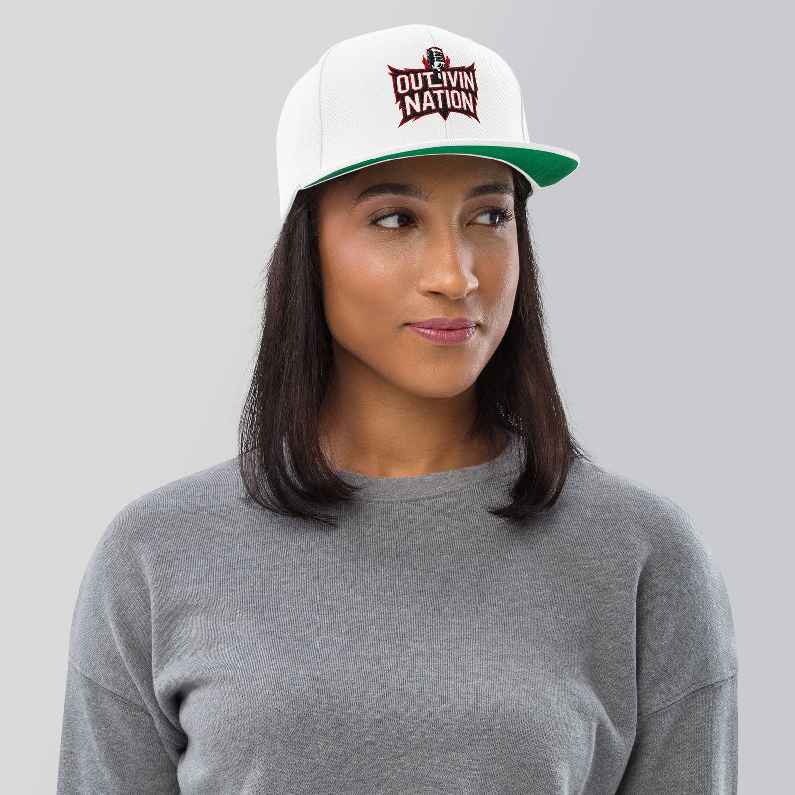 Outlivin Nation Snapback Hat - Image 4