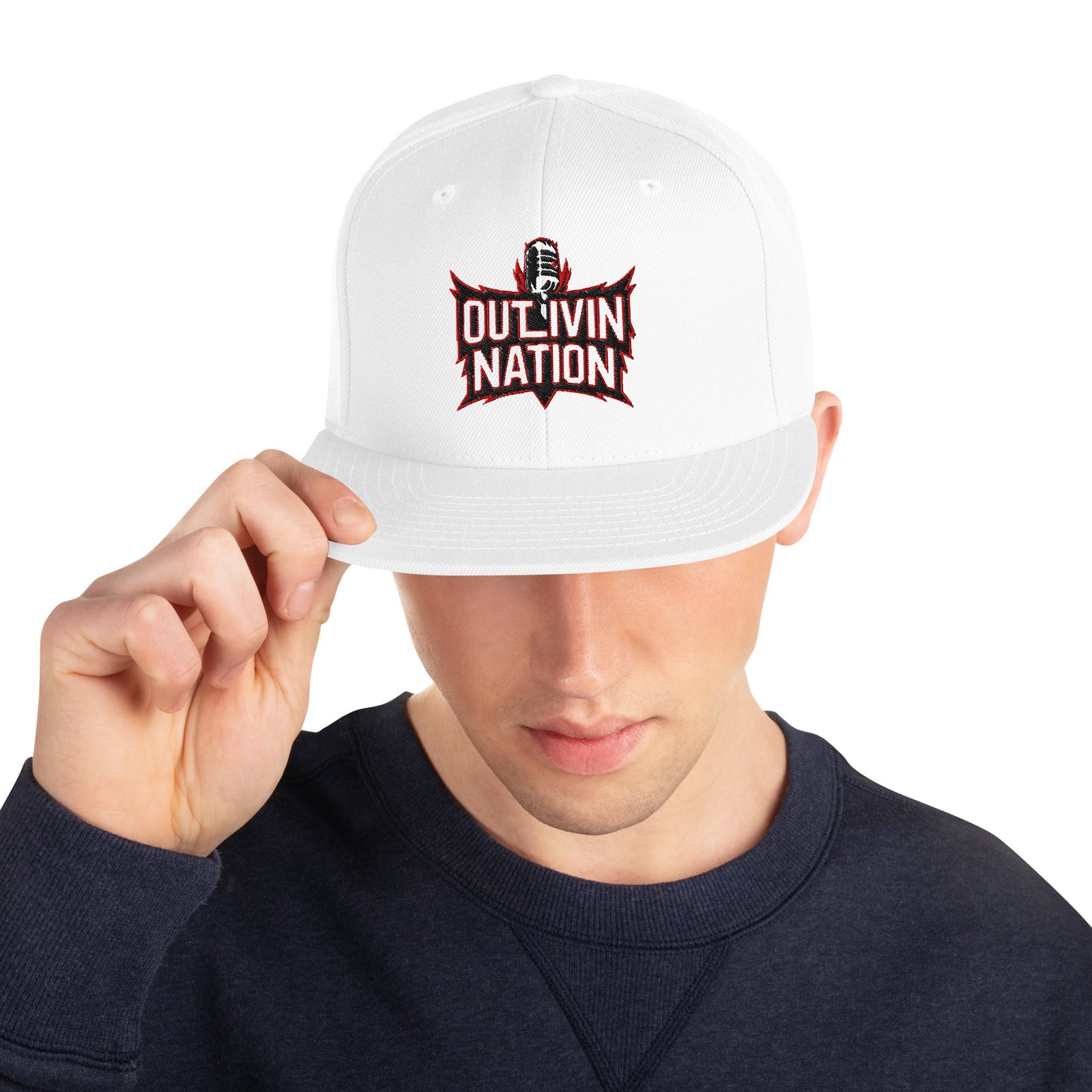 Outlivin Nation Snapback Hat - Image 7