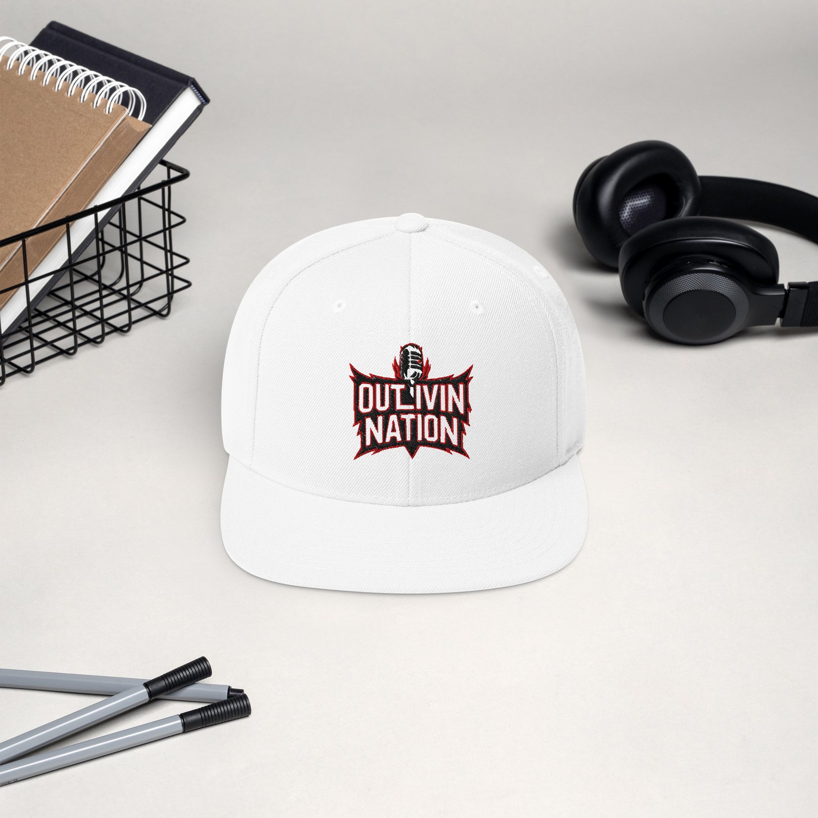 Outlivin Nation Snapback Hat - Image 8