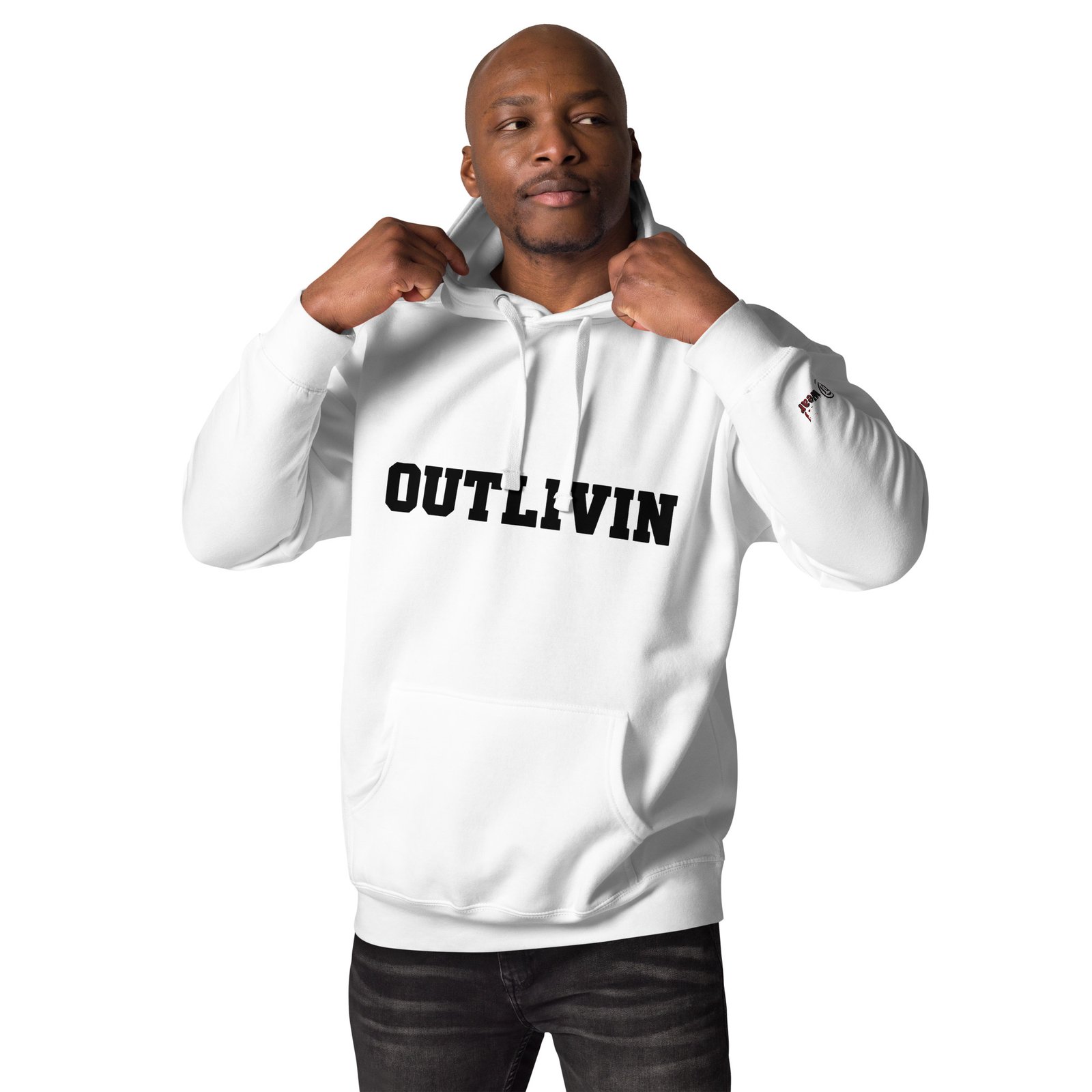 Outlivin Unisex Hoodie - Image 2