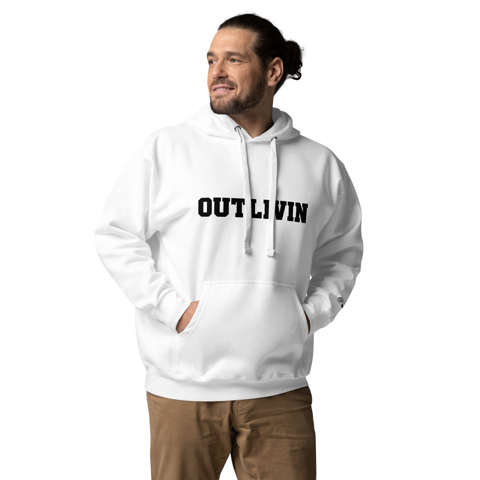 Outlivin Unisex Hoodie - Image 3