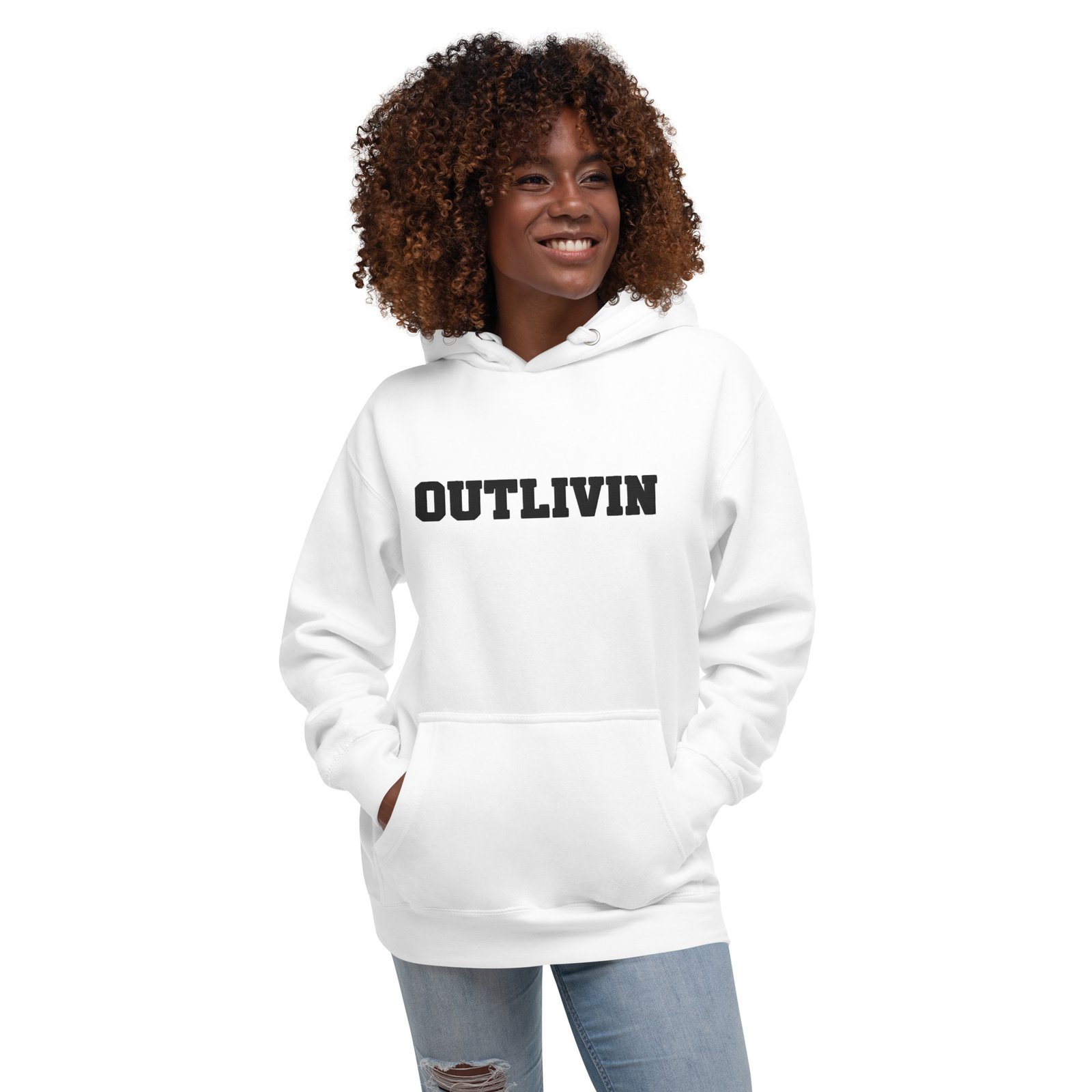 Outlivin Unisex Hoodie - Image 7