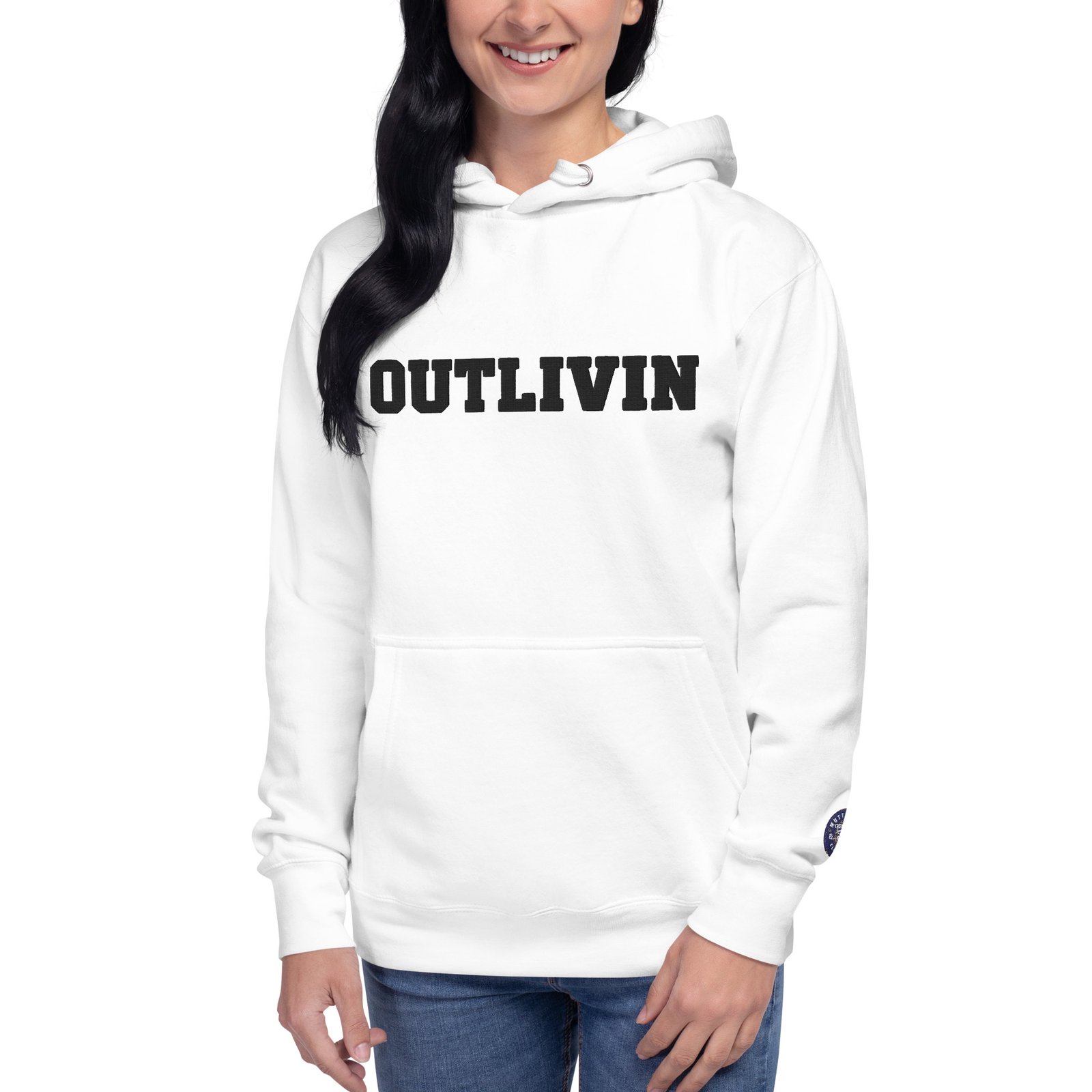 Outlivin Unisex Hoodie - Image 9