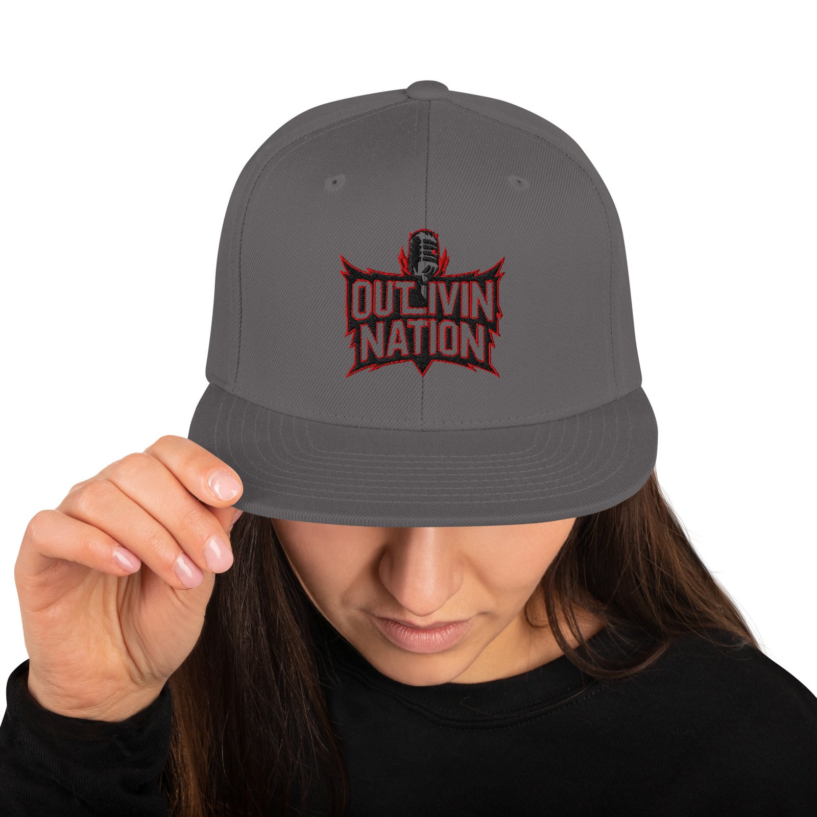 Outlivin Nation Snapback Hat - Image 10