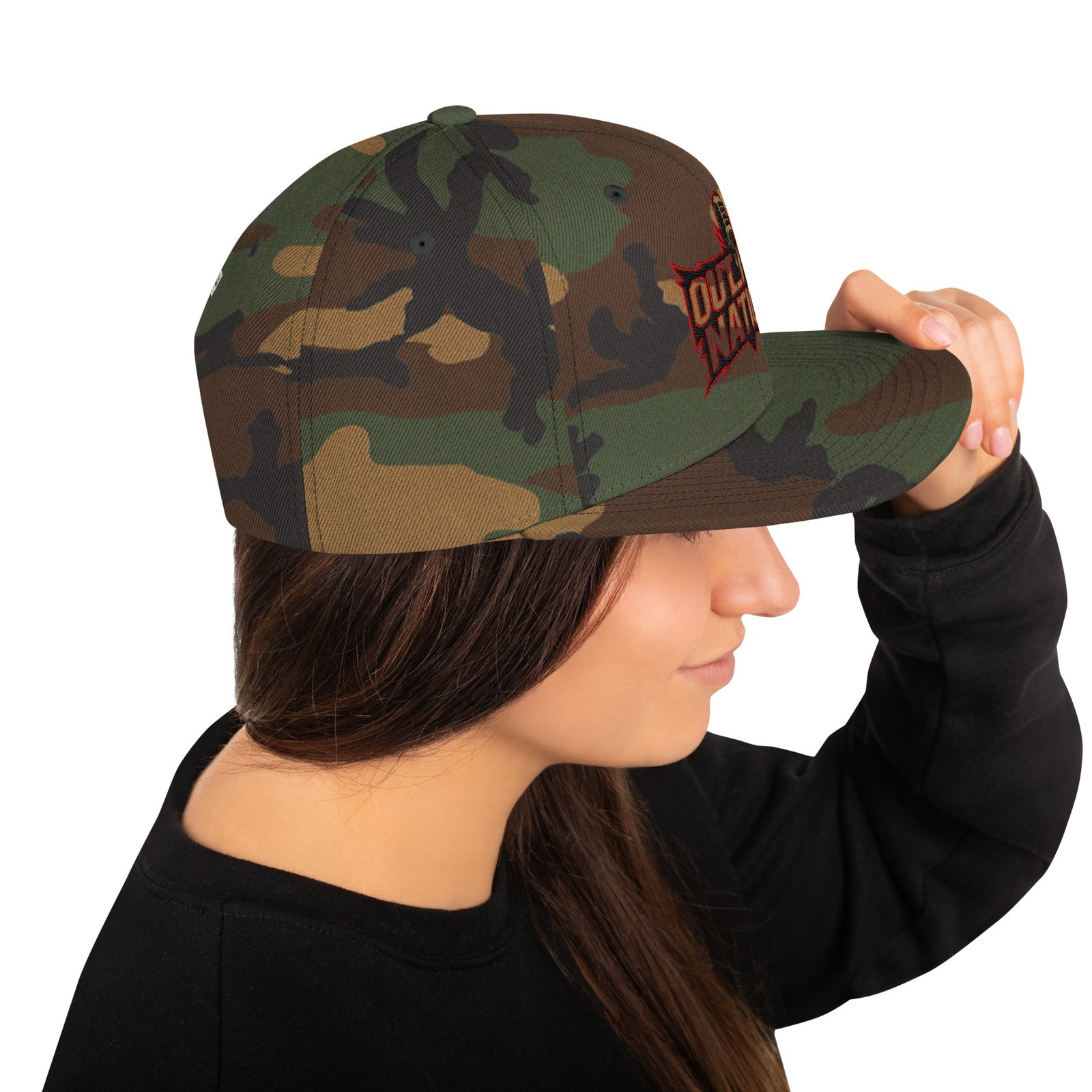 Outlivin Nation Snapback Hat - Image 9