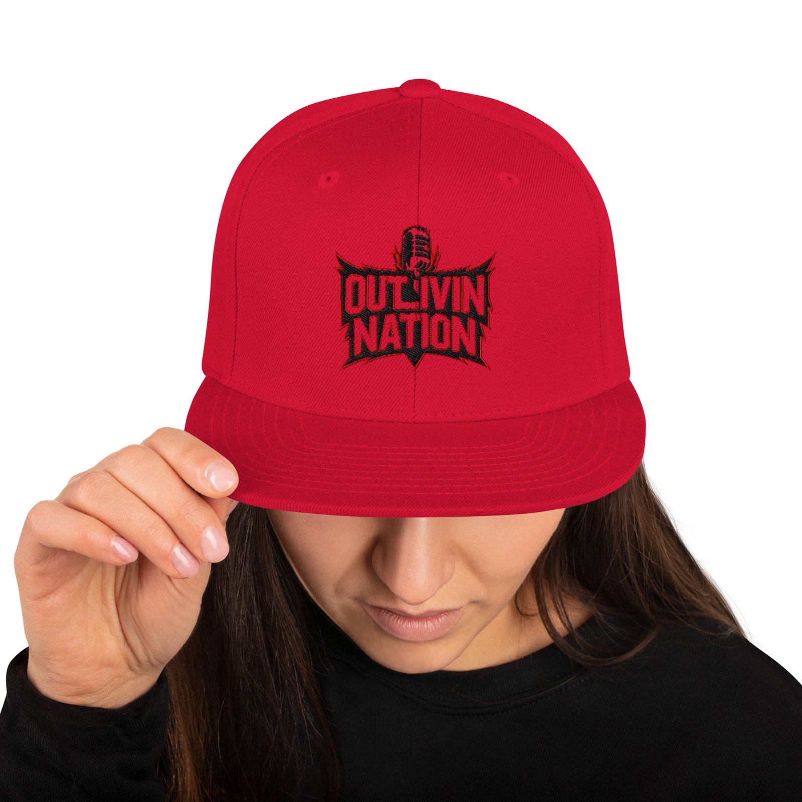 Outlivin Nation Snapback Hat - Image 2