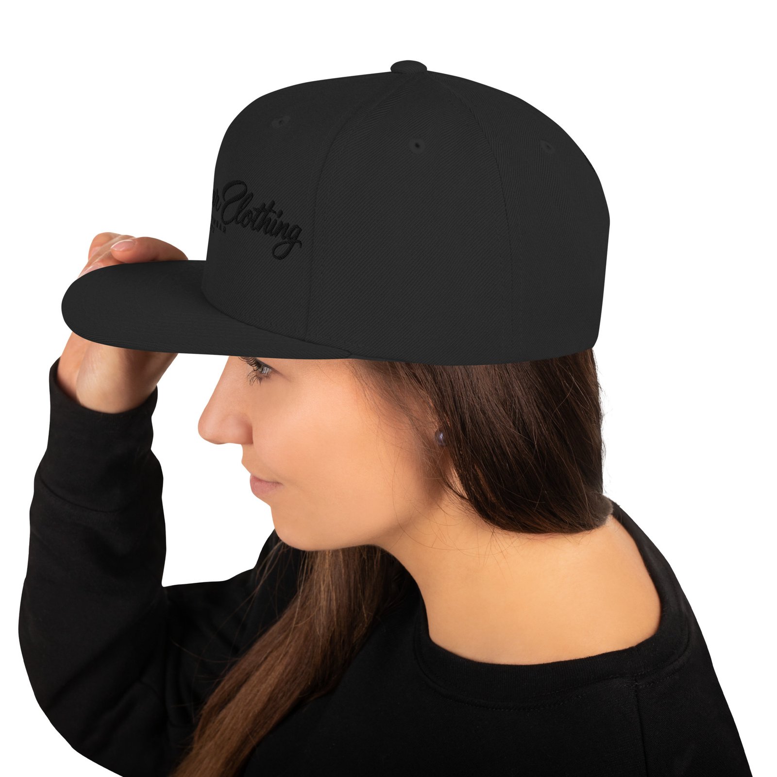 Nuttywear Clothing 1972 Snapback - Black Lettering - Image 2