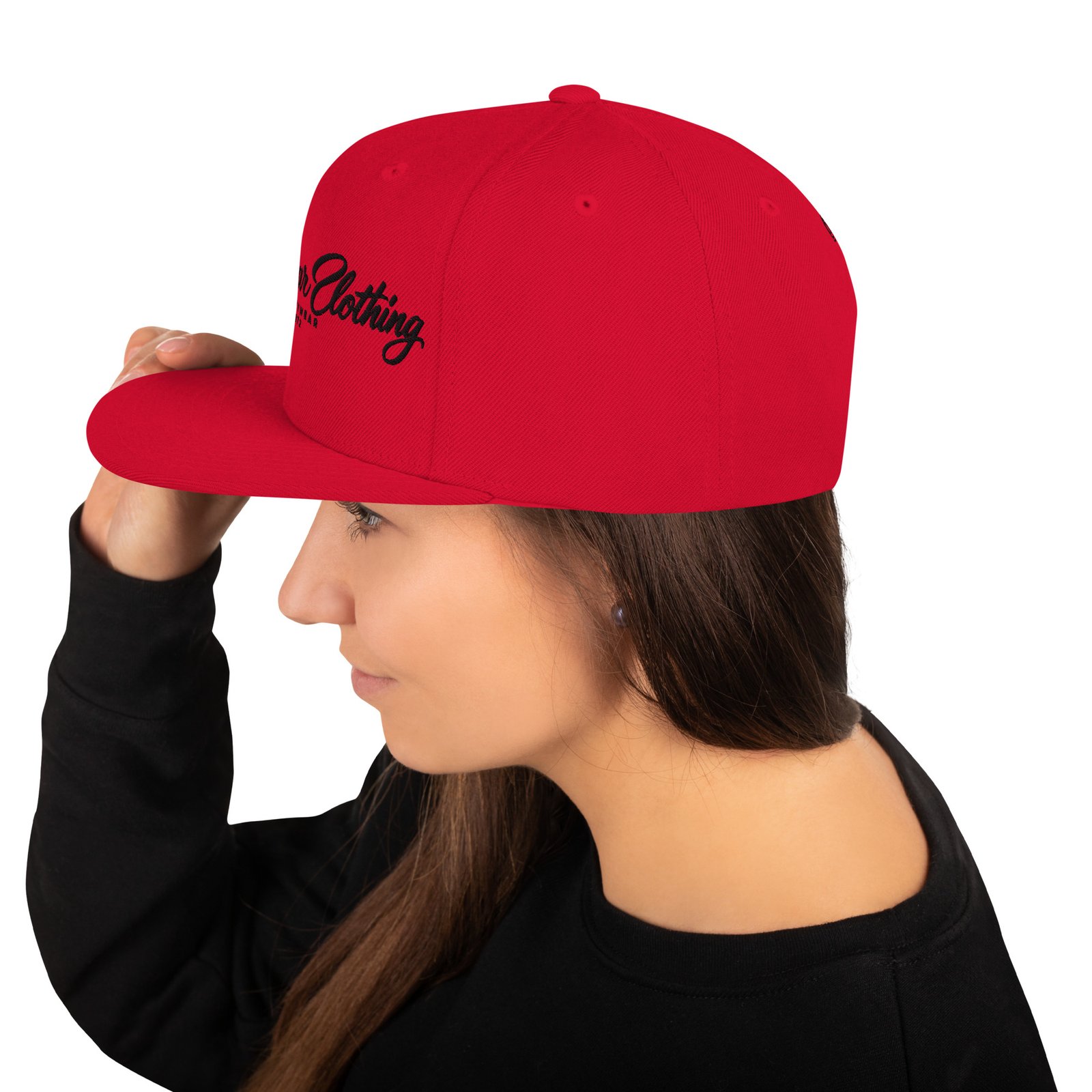Nuttywear Clothing 1972 Snapback - Black Lettering - Image 5