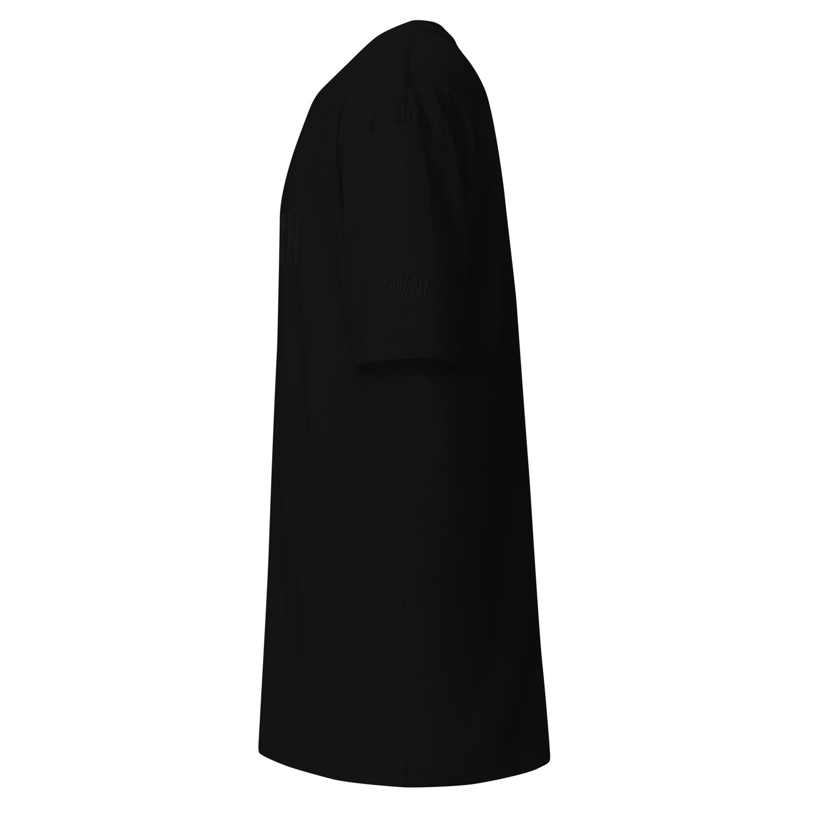 OUTLIVIN Embroidered Heavyweight T-Shirt - Black on Black - Image 3