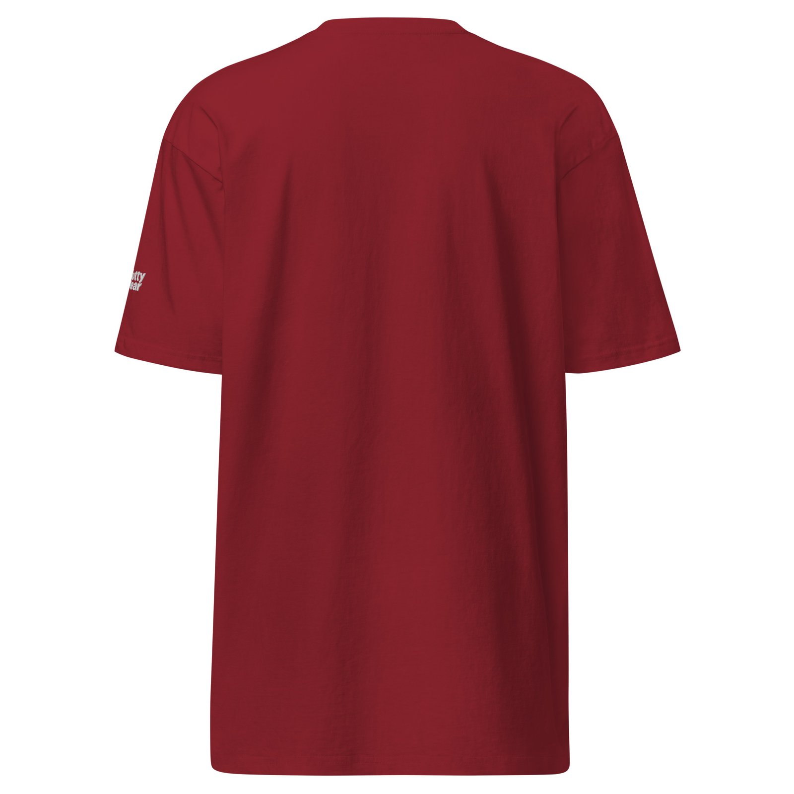 OUTLIVIN Embroidered Heavyweight T-Shirt - White Lettering - Image 6