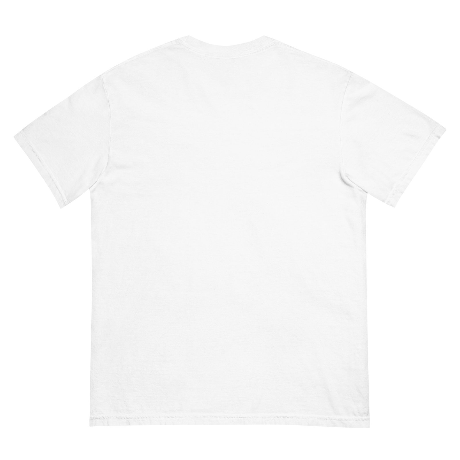 Nuttywear Clothing 1972 Printed Heavyweight T-Shirt - White on White - Image 2