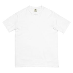 Nuttywear Clothing 1972 Printed Heavyweight T-Shirt - White on White
