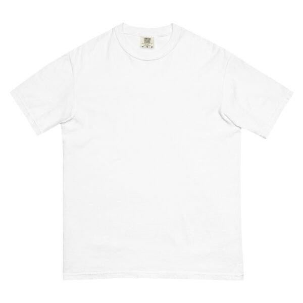 Nuttywear Clothing 1972 Printed Heavyweight T-Shirt - White on White - S