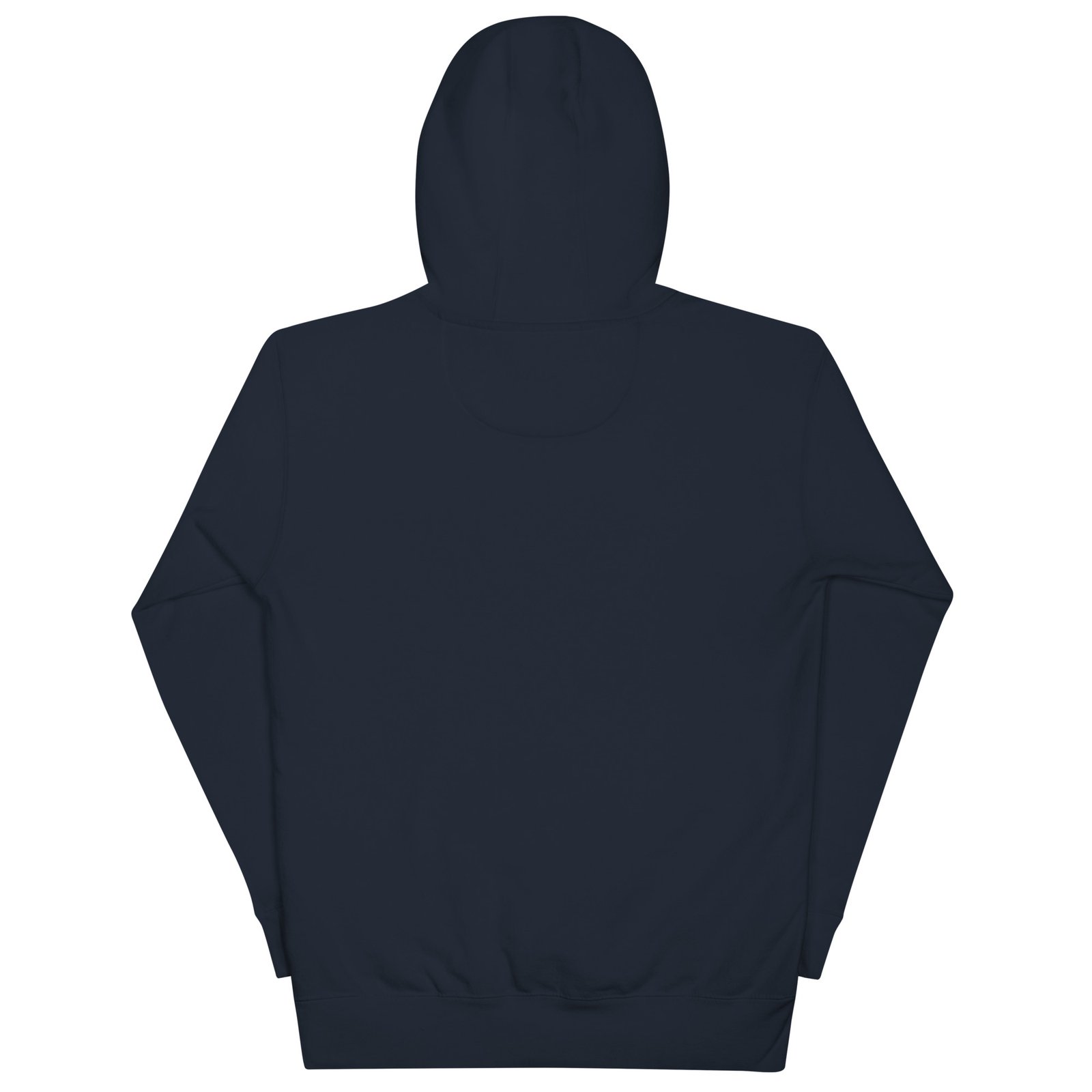 Nuttywear Clothing 1972 Embroidered Hoodie - Navy on Navy - Image 3