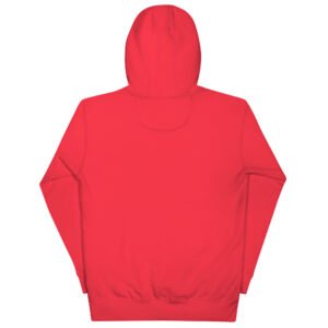 Nuttywear Clothing 1972 Embroidered Hoodie - Red on Red